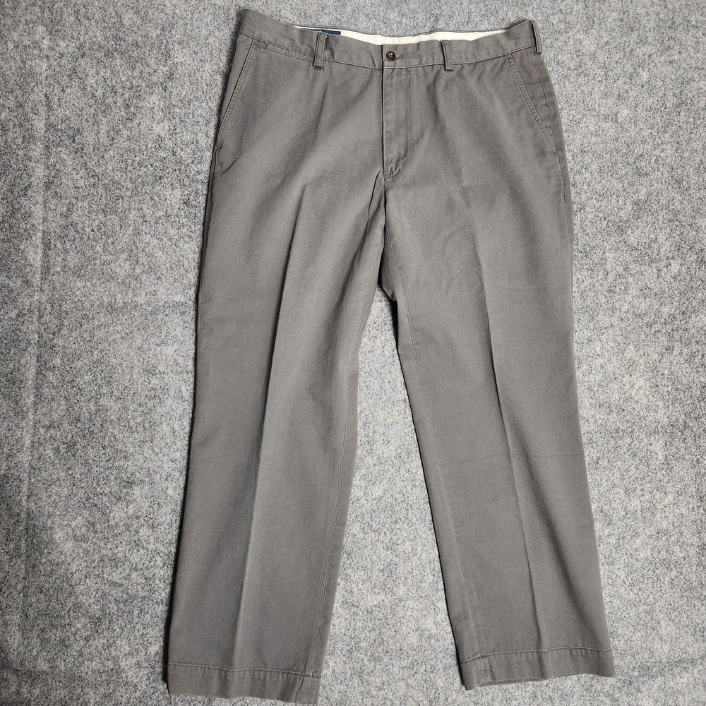 Polo Ralph Lauren VTG 90s Preston Pants Men 38x30 Gray Trousers Preppy Cotton‎